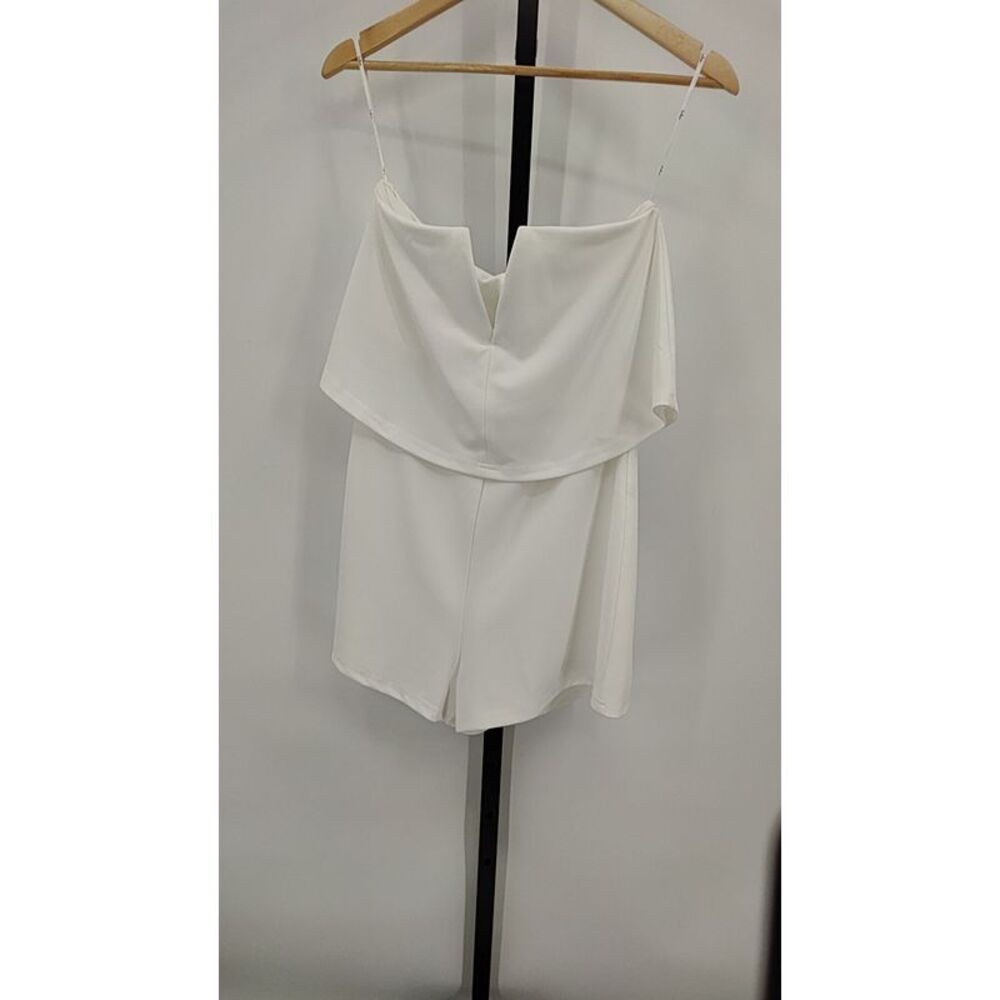 Lulu's White Spaghetti Strap Romper